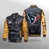 Houston Texans Leather Jacket YS39
