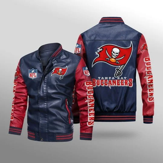 Tampa Bay Buccaneers Leather Jacket OA38
