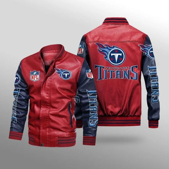 Tennessee Titans Leather Jacket JP85