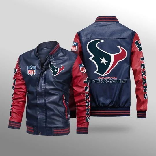 Houston Texans Leather Jacket TX48