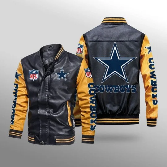 Dallas Cowboys Leather Jacket MU09