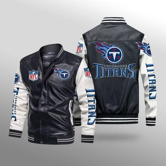 Tennessee Titans Leather Jacket OG84