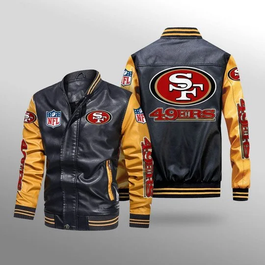 San Francisco 49ers Leather Jacket VR15