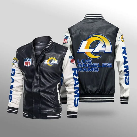 Los Angeles Rams Leather Jacket NC18