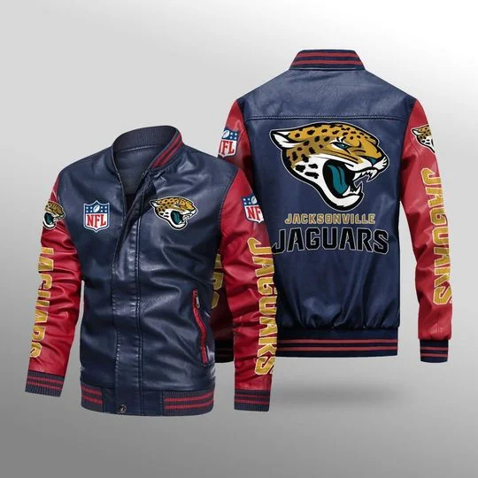 Jacksonville Jaguars Leather Jacket SI24