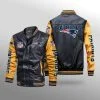 New England Patriots Leather Jacket YG58