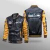 Seattle Seahawks Leather Jacket IX76