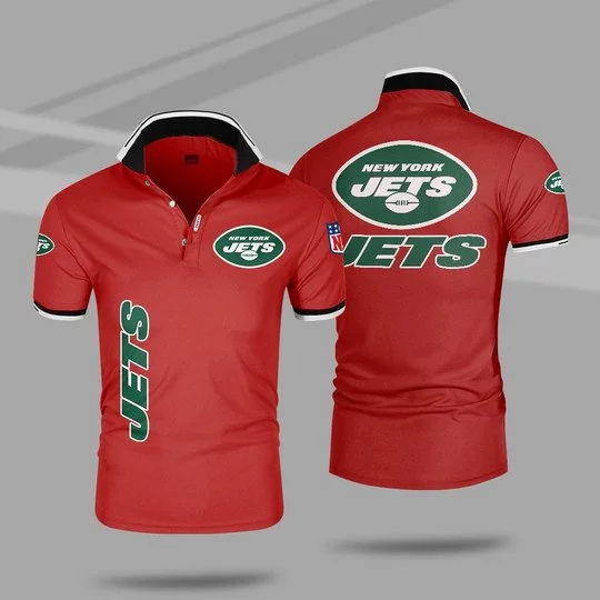 New York Jets Polo T-Shirt Full Size (Copy) - Image 5
