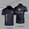 New Orleans Saints Polo T-Shirt Full Size HB74