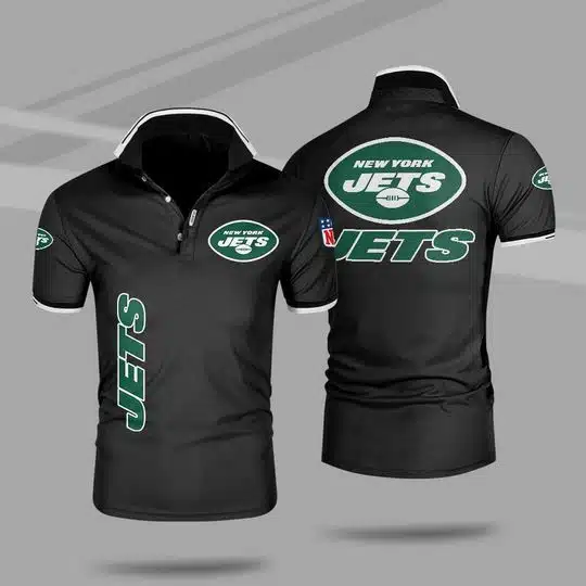 New York Jets Polo T-Shirt Full Size (Copy) - Image 3