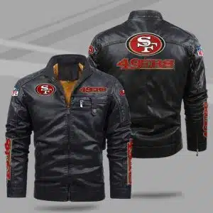 San Francisco 49ers Leather Jacket LN83