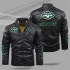 New York Jets Leather Jacket TB71