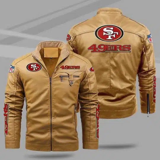 San Francisco 49ers Leather Jacket KT30