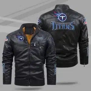 Tennessee Titans Leather Jacket HI20