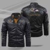 Baltimore Ravens Leather Jacket  HU77