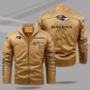 Baltimore Ravens Leather Jacket UT44