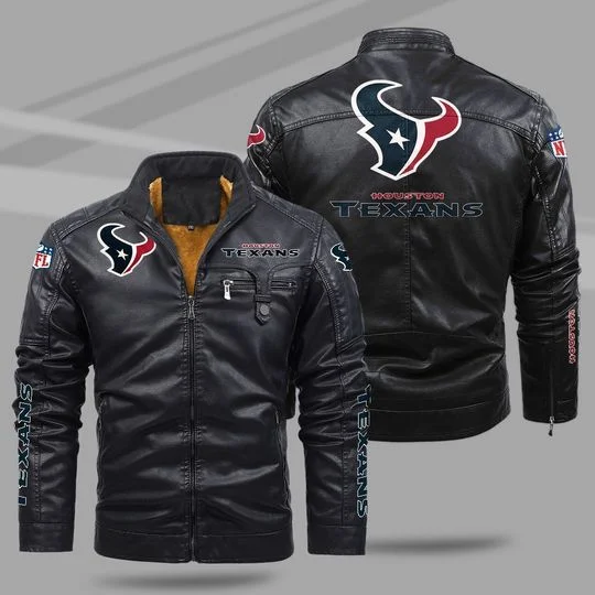 Houston Texans Leather Jacket HI28