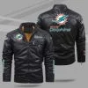 Miami Dolphins Leather Jacket UC24