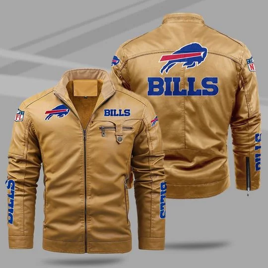 Buffalo Bills Leather Jacket HL09