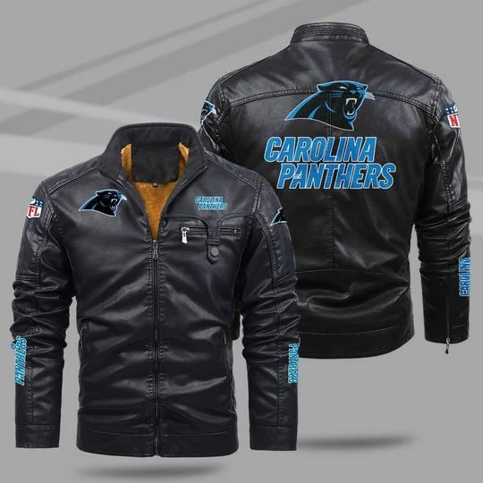 Carolina Panthers Leather Jacket TC70