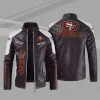 San Francisco 49ers Leather Jacket JV17