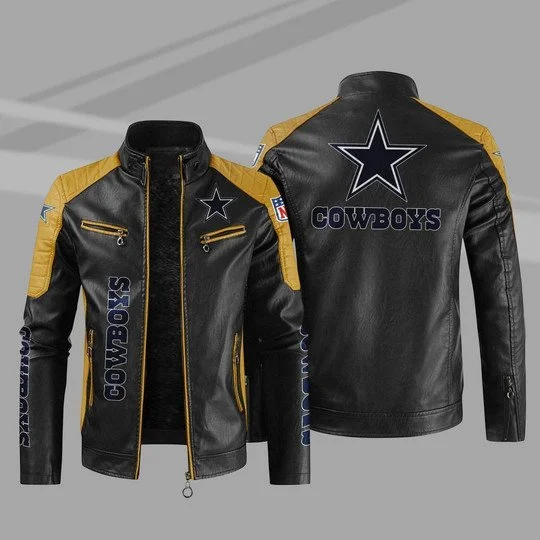 Dallas Cowboys Leather Jacket PA15