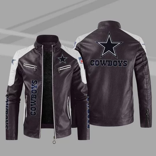 Dallas Cowboys Leather Jacket YP18