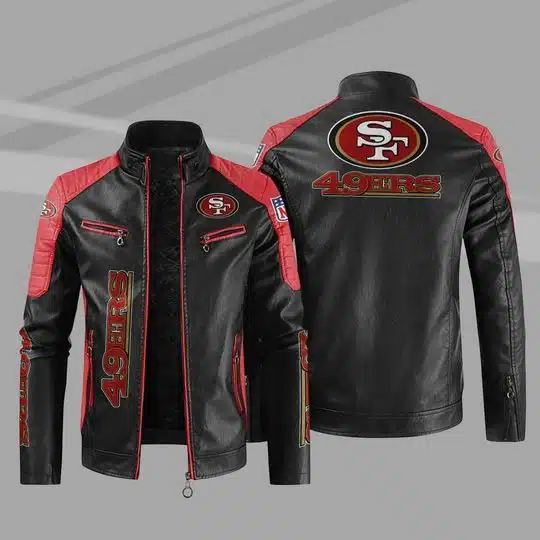San Francisco 49ers Leather Jacket UZ15
