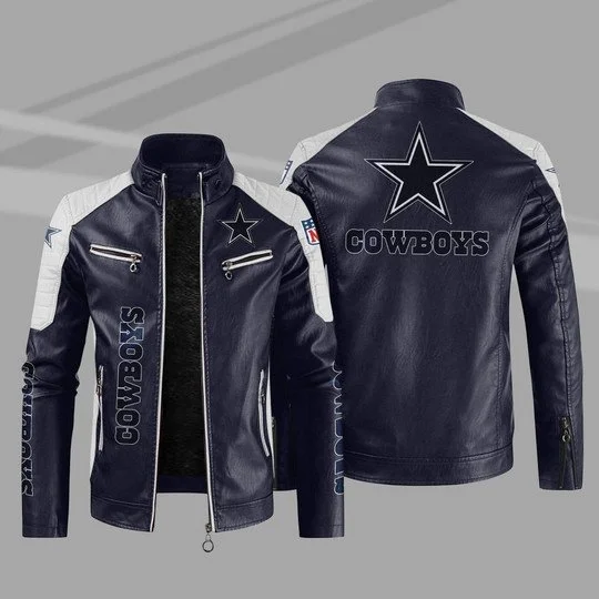 Dallas Cowboys Leather Jacket IR90