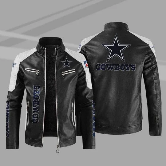 Dallas Cowboys Leather Jacket QO03