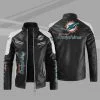Miami Dolphins Leather Jacket MV78