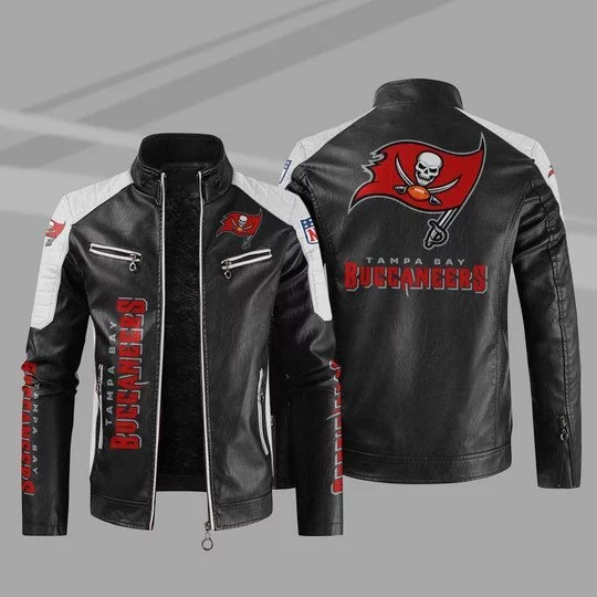 Tampa Bay Buccaneers Leather Jacket IQ77
