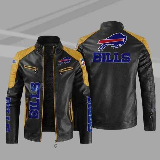 Buffalo Bills Leather Jacket FB82