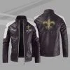 New Orleans Saints Leather Jacket BT29