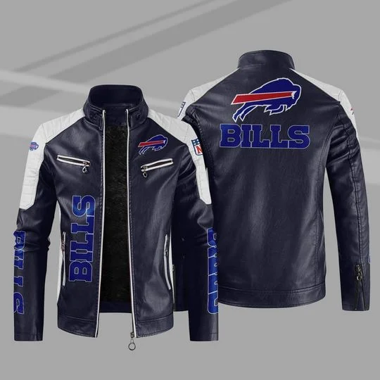 Buffalo Bills Leather Jacket FK82
