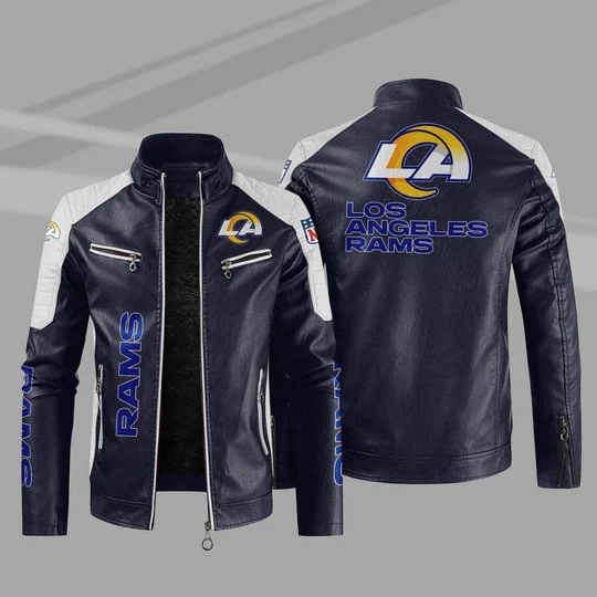 Los Angeles Rams Leather Jacket MV71