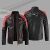 New England Patriots Leather Jacket NV26