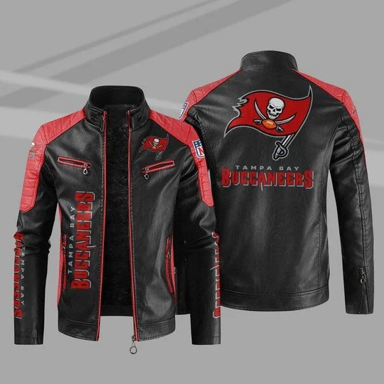 Tampa Bay Buccaneers Leather Jacket IH99