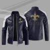 New Orleans Saints Leather Jacket VU29