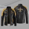 New Orleans Saints Leather Jacket MI30