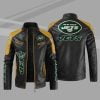 New York Jets Leather Jacket XI00