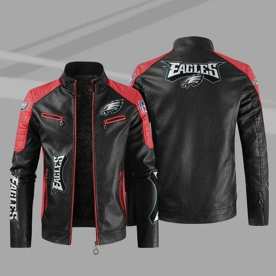 Philadelphia Eagles Leather Jacket UY66