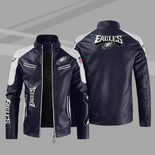Philadelphia Eagles Leather Jacket TE98