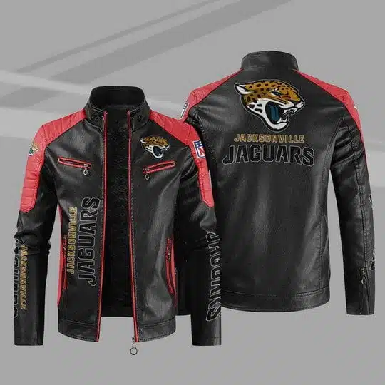 Jacksonville Jaguars Leather Jacket ZC39