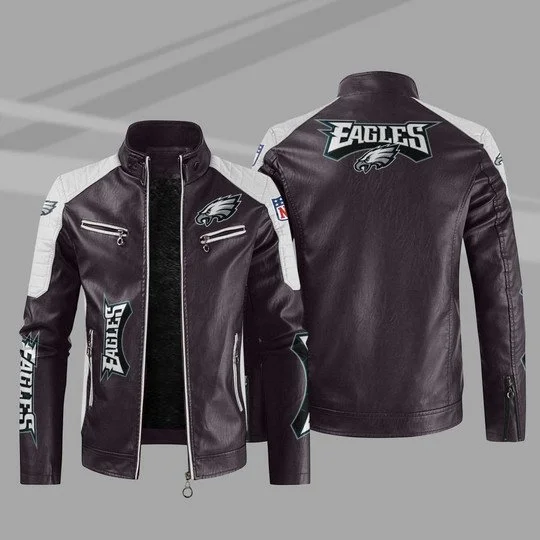 Philadelphia Eagles Leather Jacket JF33