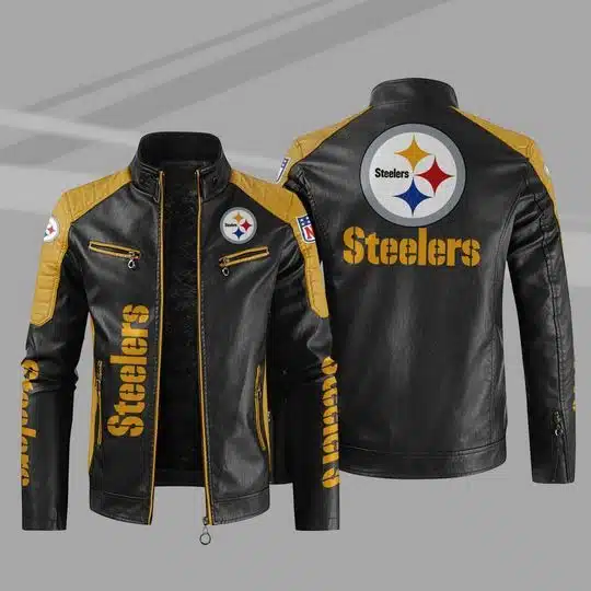 Pittsburgh Steelers Leather Jacket KT81