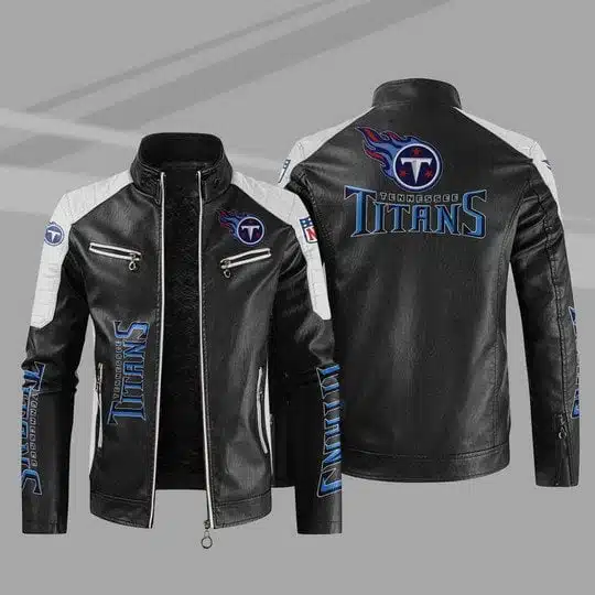Tennessee Titans Leather Jacket PK26