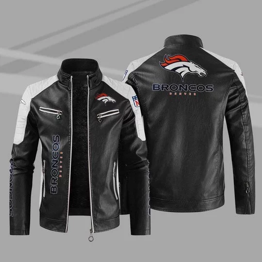 Denver Broncos Leather Jacket FN70