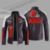 Cleveland Browns Leather Jacket VR94