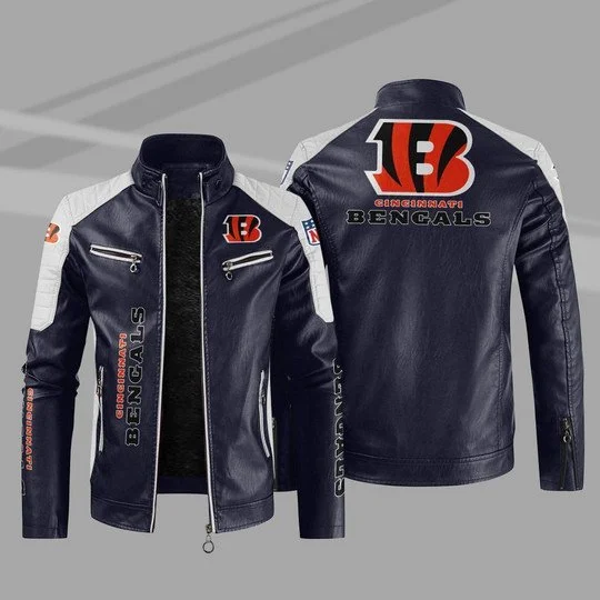 Cincinnati Bengals Leather Jacket UR22